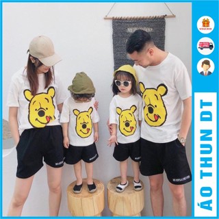 Áo gia đình Gấu POOH - Có ảnh thật