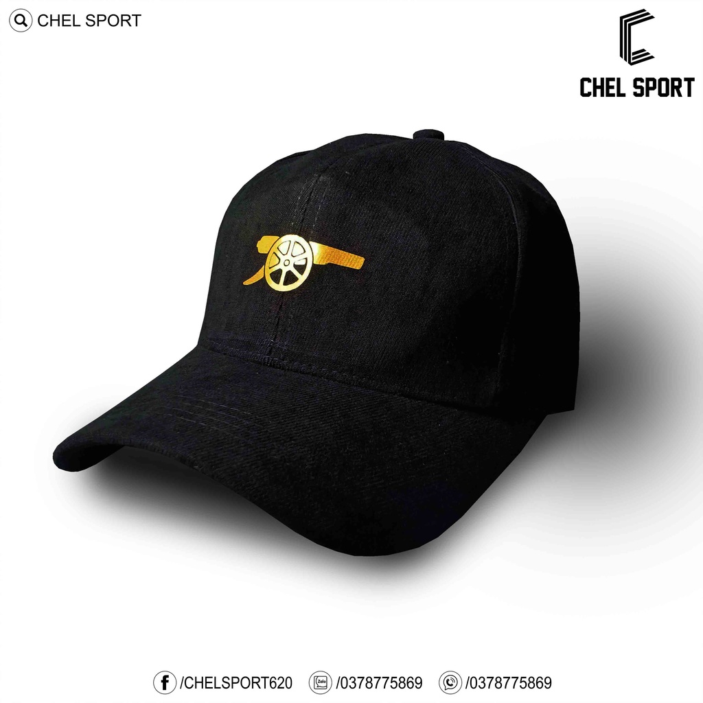 Mũ nón Ar Se Nal kaki 100% cotton