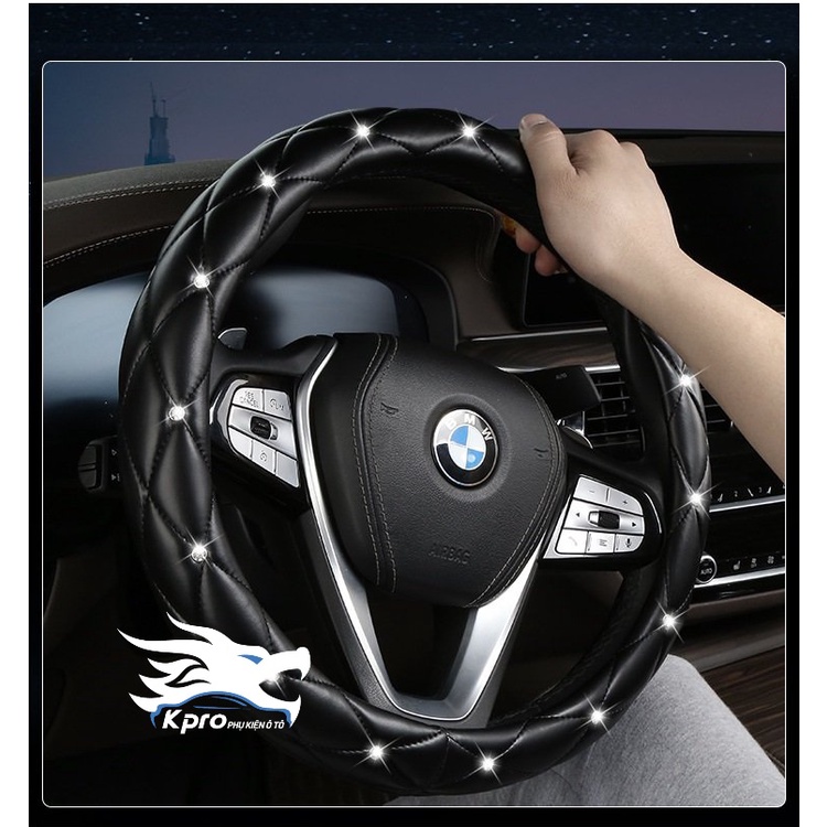 Bọc vô lăng đính đá, Gối tựa đầu ô tô đính đá, gối tựa lưng ô tô đính đá - Hàng Kpro chất lượng cao | BigBuy360 - bigbuy360.vn