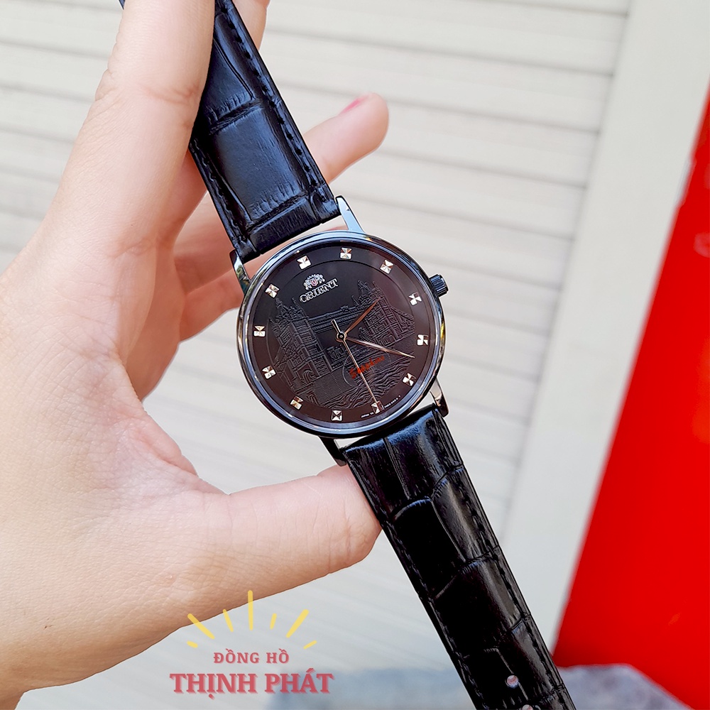 Đồng Hồ Nam Dây Da Thời Trang O.rient Pin Case 40mm Về Đủ Màu