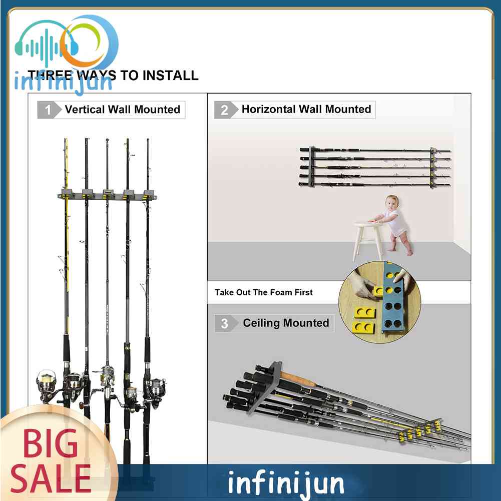 Giá Đỡ Cần Câu Cá 10 Khớp Tiện Dụng