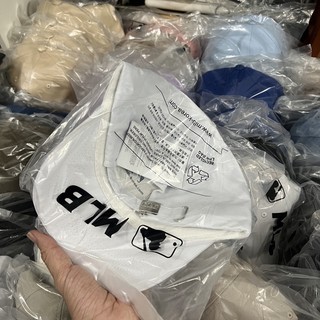 Mũ lưỡi trai L.A - N.Y basic ( White - xuất dư)