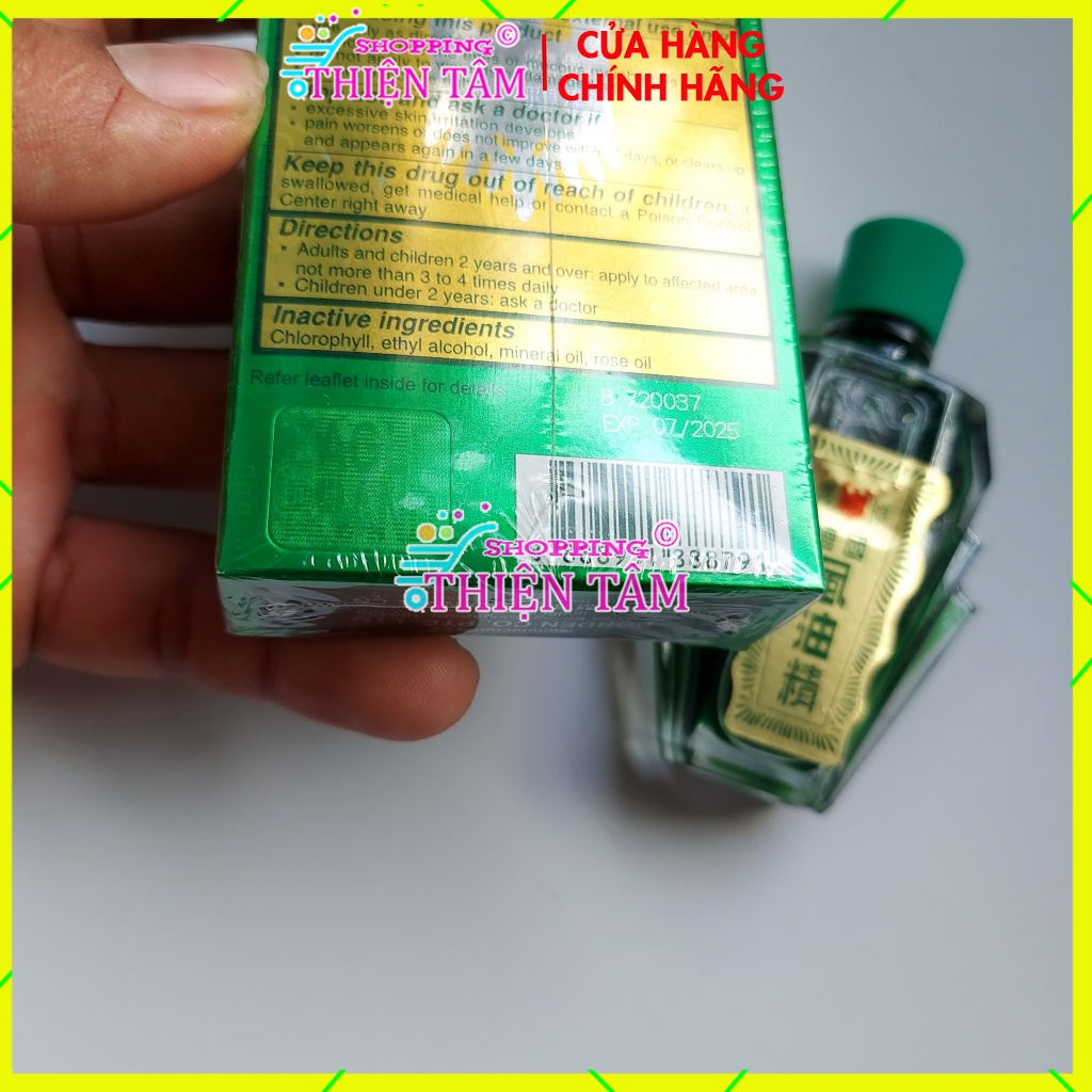 Dầu Gió Xanh Con Ó 24ml Hàng Usa Mỹ