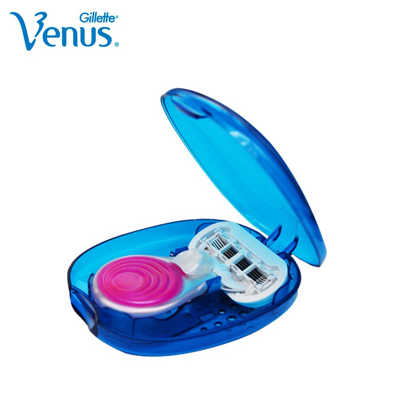 Dao Cạo Râu Siêu Mỏng Kèm Xà Phòng Bôi Trơn Cho Nữ Gillette Venus