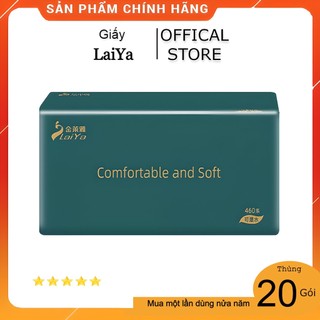 Giấy ăn 5 lớp Laiya chính hãng khăn giấy siêu dai Bảo Giấy shop