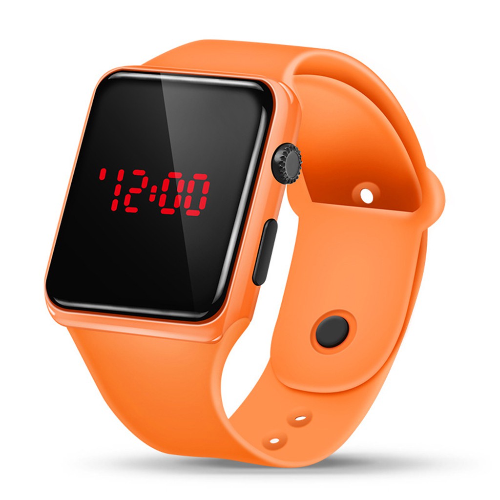 Đồng Hồ led Điện Tử Mặt Vuông Z9LD Thời Trang Cho Cặp Đôi