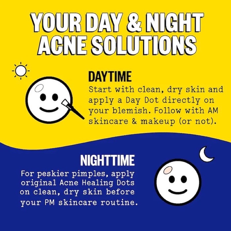 Miếng dán mụn Peace Out Acne Salicylic Acid Day & Night