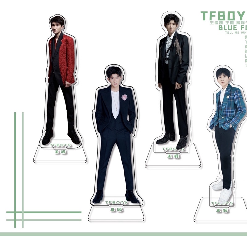 Mô hình Standee 15 cm TF Boys Vương Nguyên