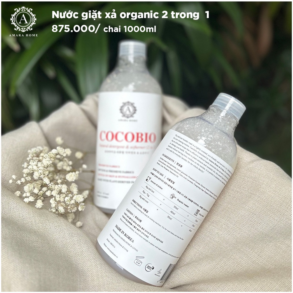 Nước giặt AMARA HOME COCOBIO.