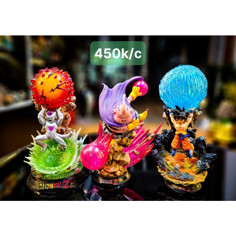 Mô hình Ma Bư Majin Buu ném chưởng đáng yêu nhân vật Dragon Ball 7 viên ngọc rồng