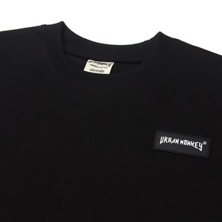 Áo thun URBAN MONKEY BASIC PVC Đen 100% Cotton