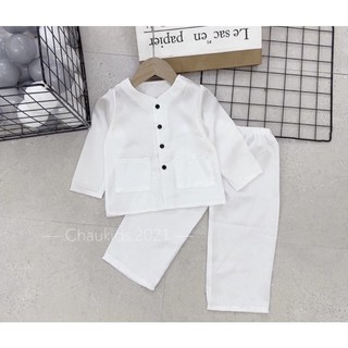 Bán sỉ bộ lụa bà ba dài tay cho bé