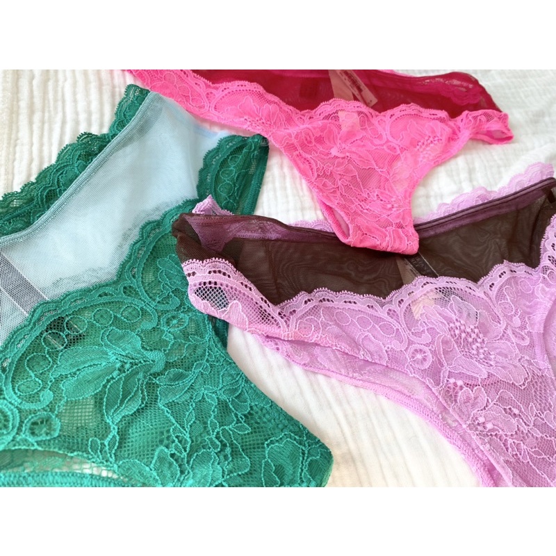 Quần lót chip Victoria’s Secret săn SALE ren mềm siêu xinh dòng VERYSEXY