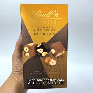 [Hỏa Tốc] Socola Lindt Nuxor hạt dẻ 165g