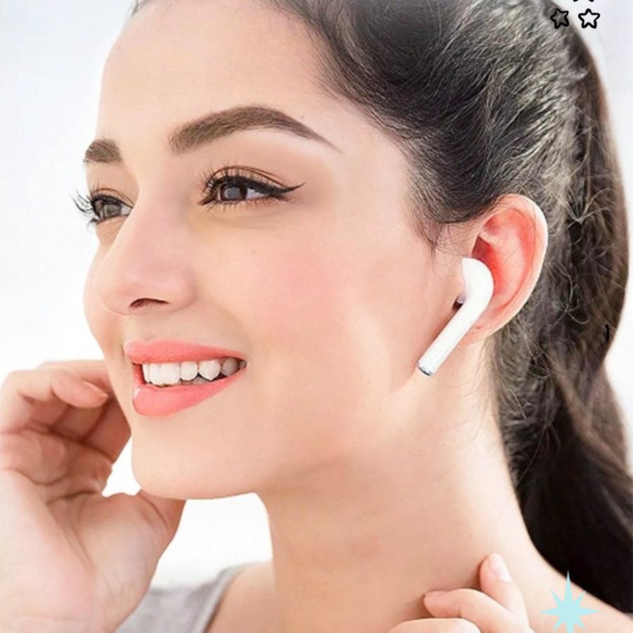 Tai Nghe Bluetooth J12 TWS 5.0 Có Micro Không Dây Nghe Gọi Cảm Ứng Chạm Âm Thanh Sống Động - J12_Trang navie_store