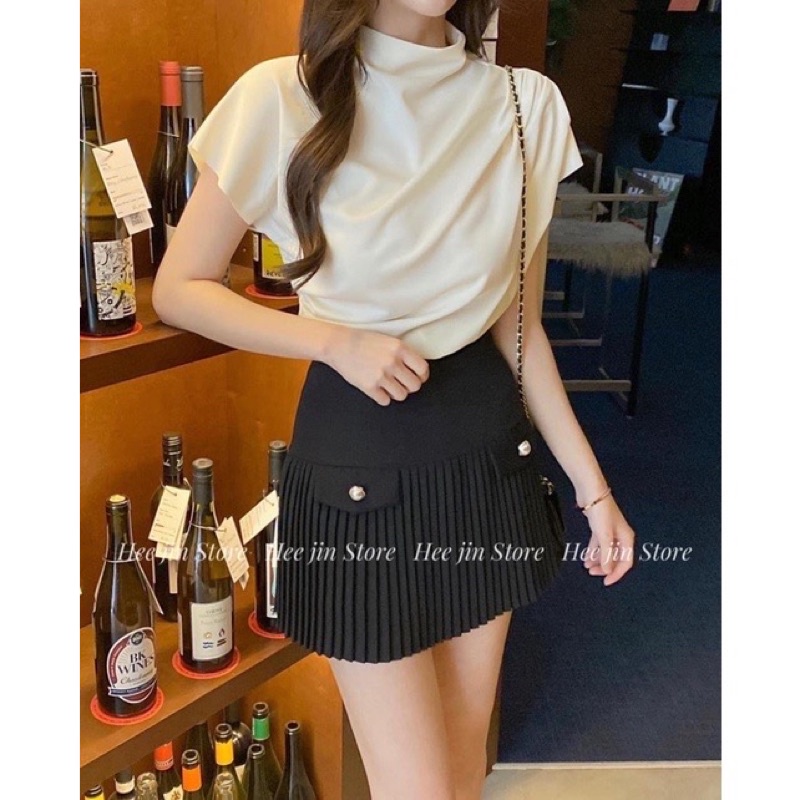 Áo tiểu thư cổ 3 phân_ Áo tiểu thư cổ 3 phân