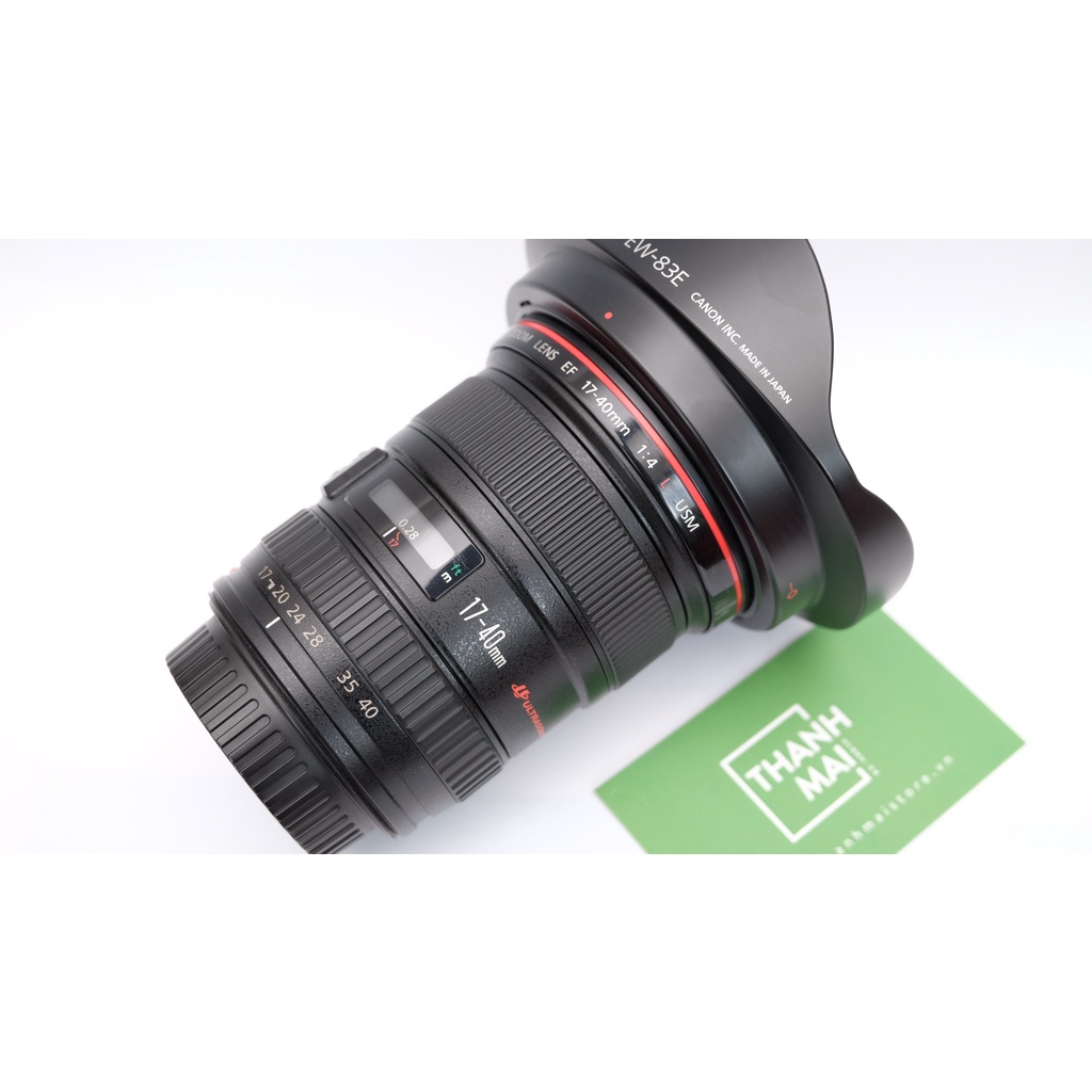 Ống kính Canon EF 17-40mm f/4L USM
