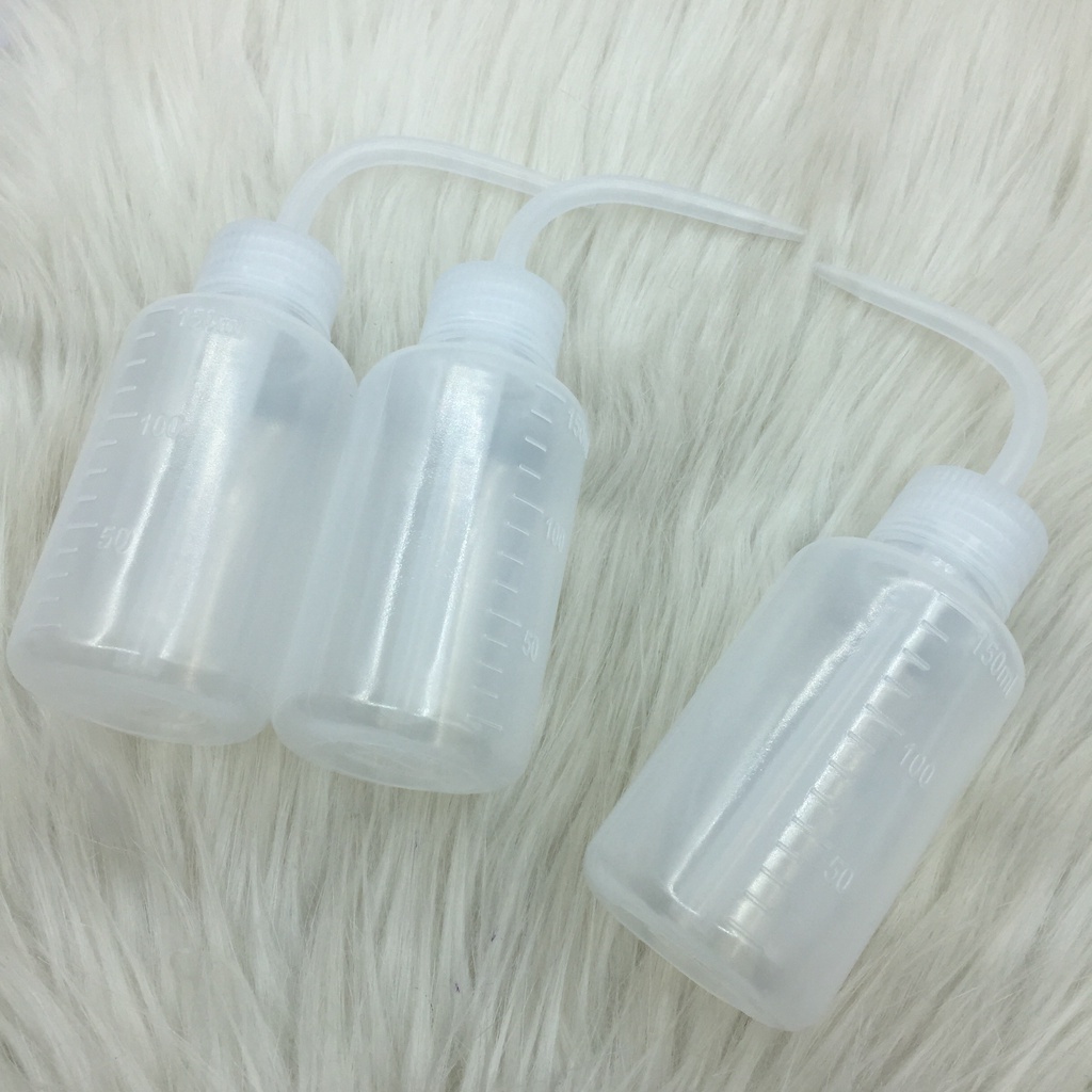 CHAI PÉT CÓ VÒI ĐỰNG NƯỚC _dụng cụ NỐI MI_THÚY HÀ