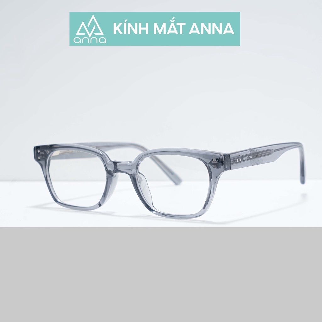Gọng kính mắt thời trang ANNA nam nữ dáng vuông chất liệu nhựa cao cấp 450CN005