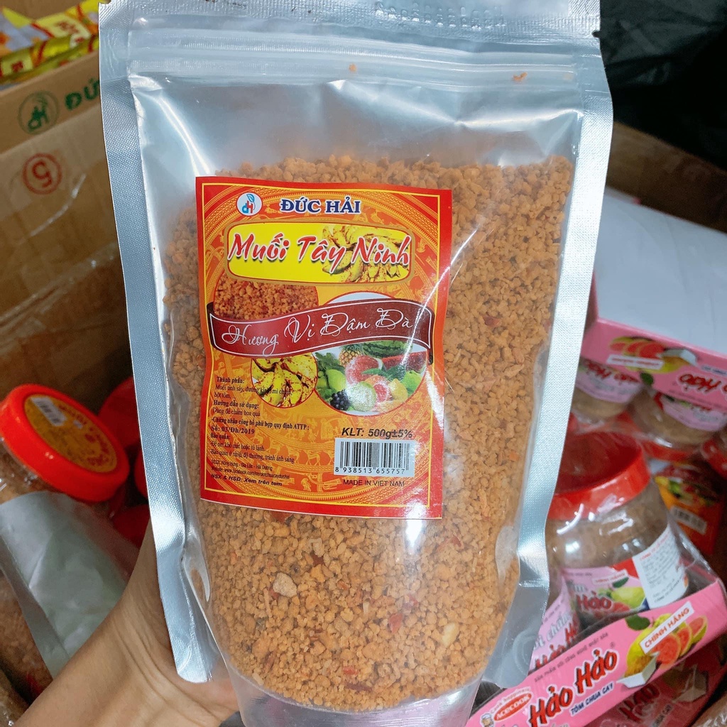 Muối tôm Tây Ninh Đức Hải siêu ngon 500gr