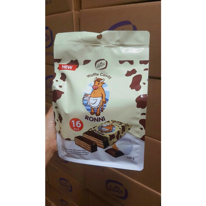 BÁNH XỐP SOCOLA BÒ SỮA RONNI NGA