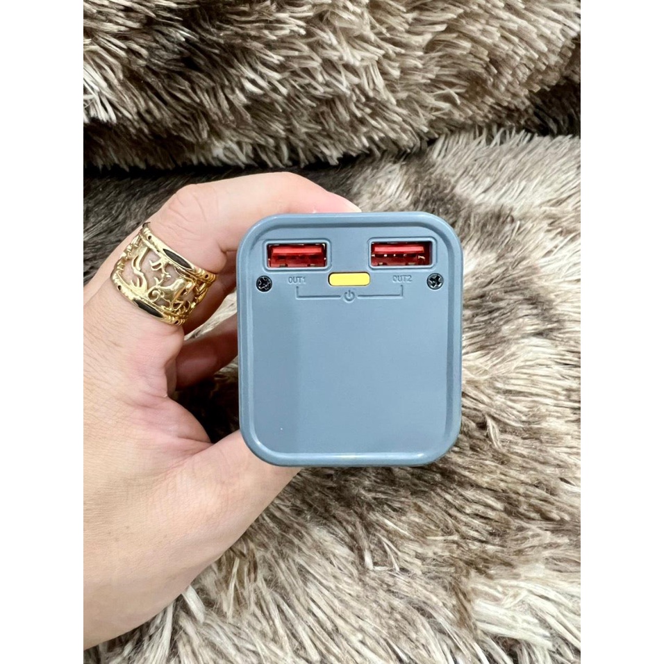 II Box sạc dự phòng 8 cell 18650 22.5W , mạch sạc nhanh.