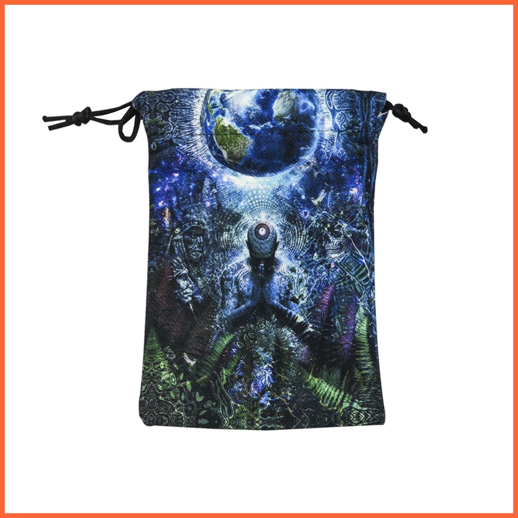 Túi Dây Rút Hai Mặt Đựng Thẻ Bài Tarot 2022 Tiện Dụng