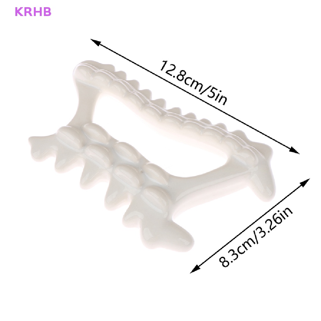 1 Cây Cạo Gua Sha Bằng Sứ KRHB Thiết Kế Nhỏ Gọn Mới