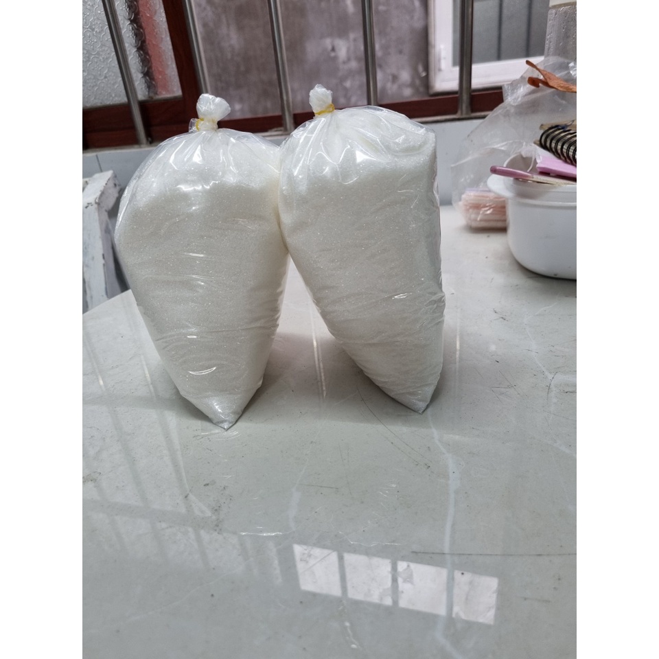 1kg đường nhiễn - đường cát trắng