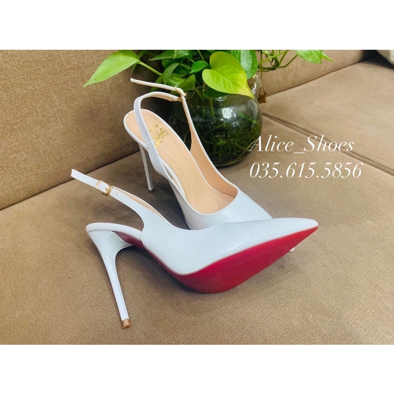 Giày Cao Gót mint Gót Nhọn bít mũi Quai Hậu 9P, 11P - Hàng VNXK Cao Cấp - Full Size 34-40