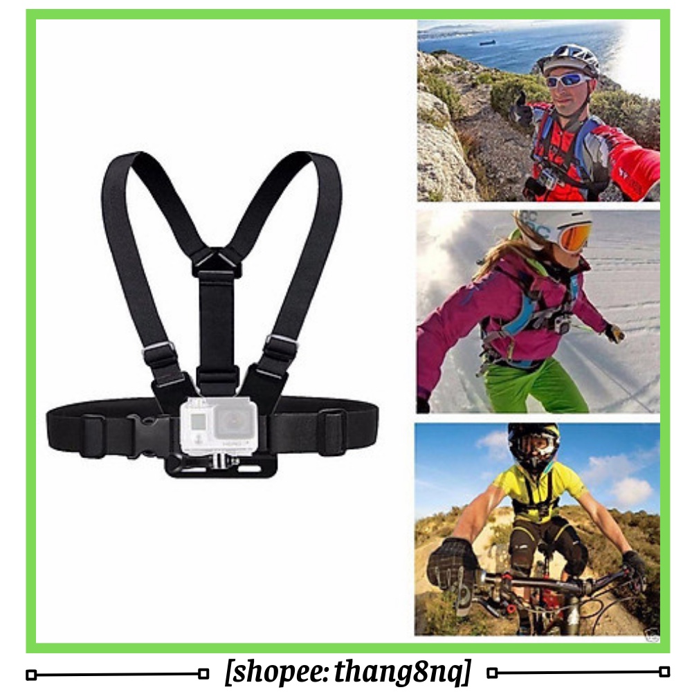 Dây đeo ngực cho gopro, action cam, điện thoại