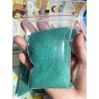 Cát màu xanh lá đậm - 100gr/ gói