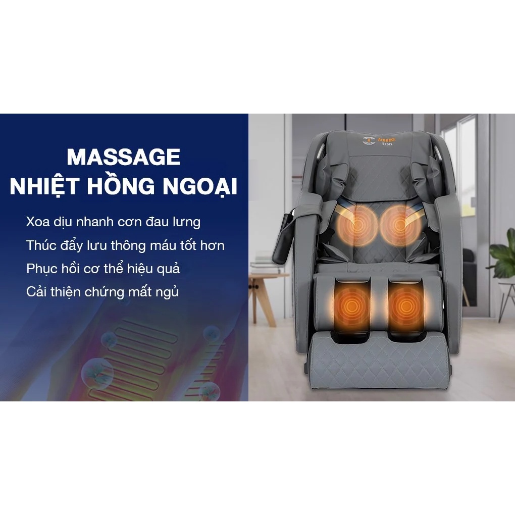Ghế massage cao cấp Airbike Sports MK354 hàng trưng bày trày xước