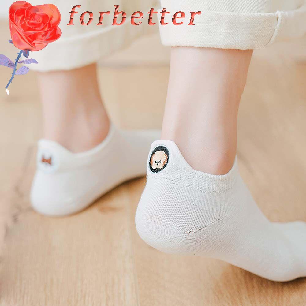 Bộ 5 Đôi Vớ Họa Tiết Hoạt Hình Đáng Yêu Dành Cho Nữ