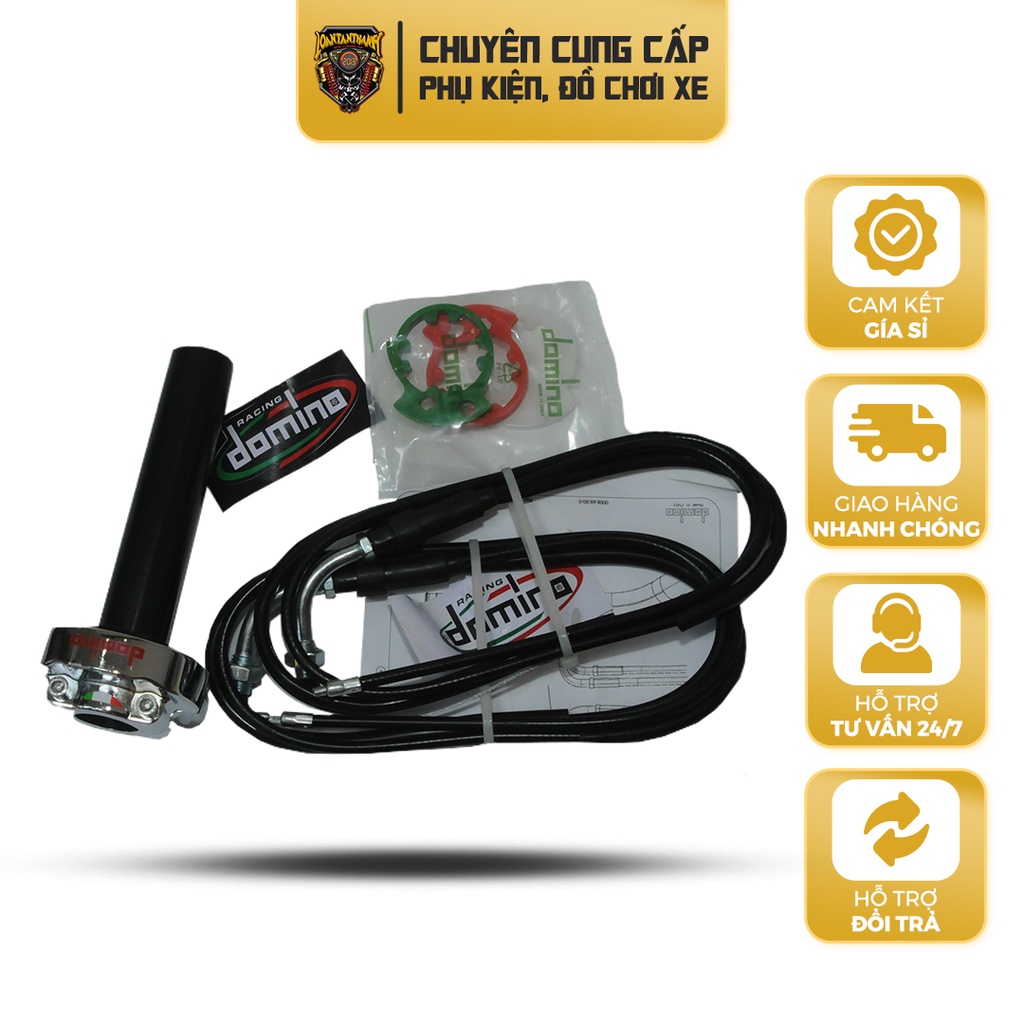 Cùm Ga Tăng Tốc Domino 2 Dây Cho Mọi Loại Xe Giúp Tăng Tốc Nhanh Và Hiệu Quả Hơn