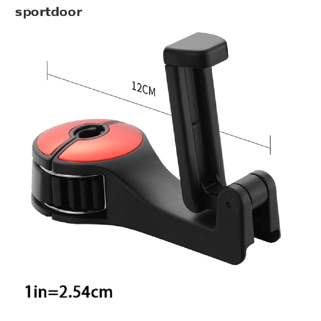 Móc Treo Điện Thoại / Đồ Dùng 2 Trong 1 Gắn Sau Ghế Xe Hơi Tiện Dụng