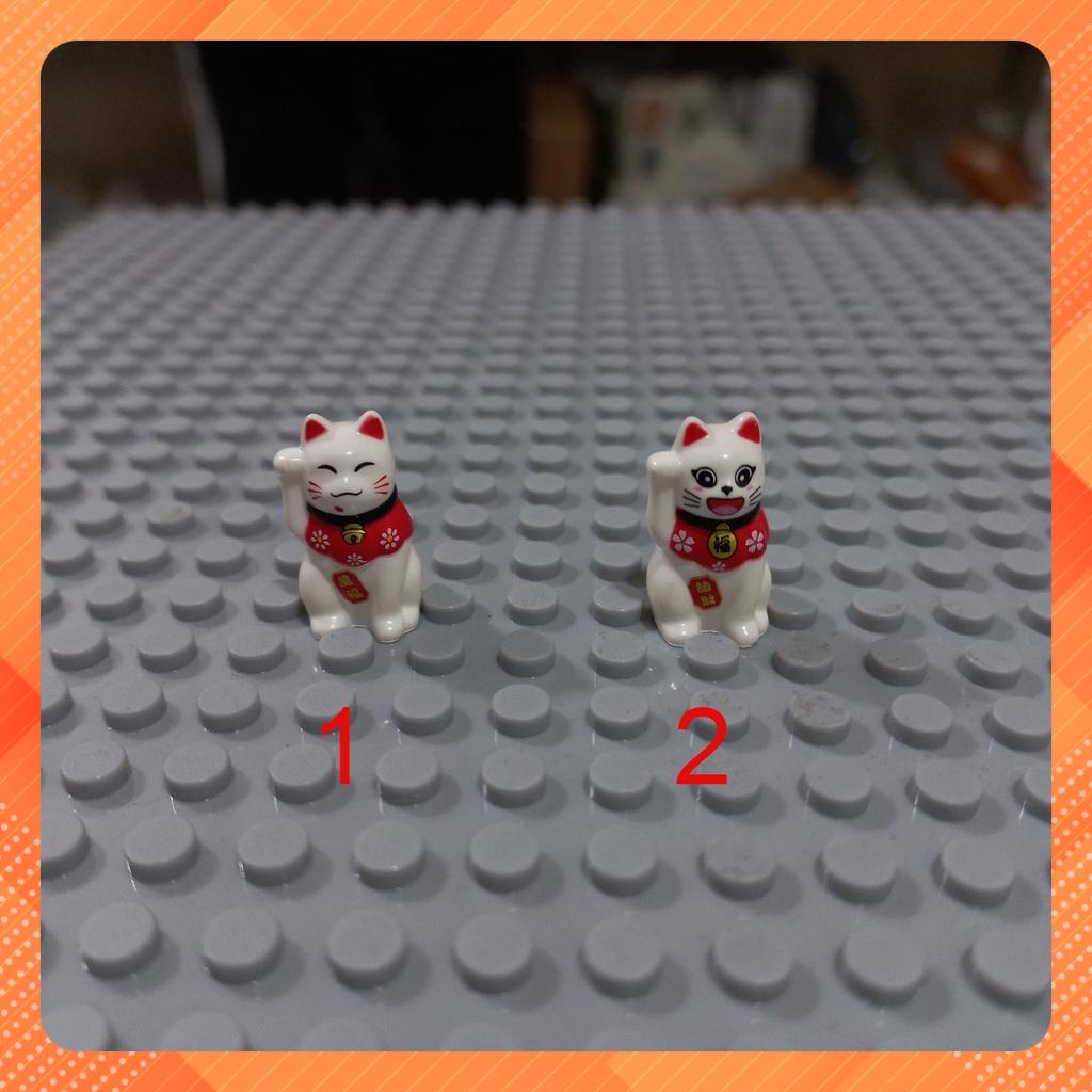 Đồ Chơi Lắp Ráp Một Minifigures Chú Mèo Thần Tài May Mắn MANEKI NEKO NO.1165