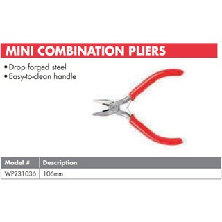 Kìm răng, kìm điện mini 106mm cao cấp của workpro tại tphcm