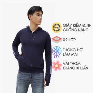 LAROMA Áo chống nắng nam 2 lớp UPF50+ | Làm mát | Vải thơm | Kháng khuẩn