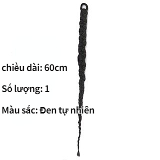 Tóc giả MISS FANCY thắt bím dài 60cm thời trang cá tính cho nữ