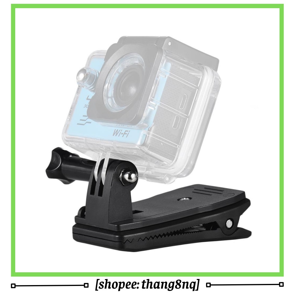 Kẹp xoay 360 độ cho máy quay hành động Gopro Hero 9/8/7/6/5/4/3