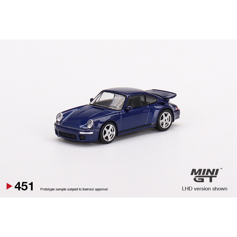 Mô hình ô tô RUF CTR Anniversary Dark Blue 1/64 MiniGT MGT00451