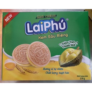 Bánh Nướng Lai Phú Kem Sầu Riêng 270g