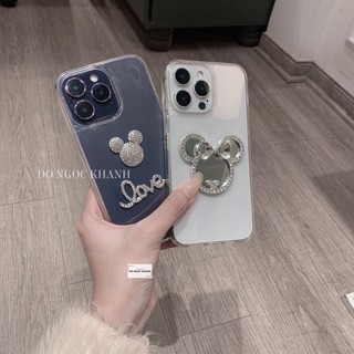 Ốp Trong Suốt Đính Đá Lấp Lánh