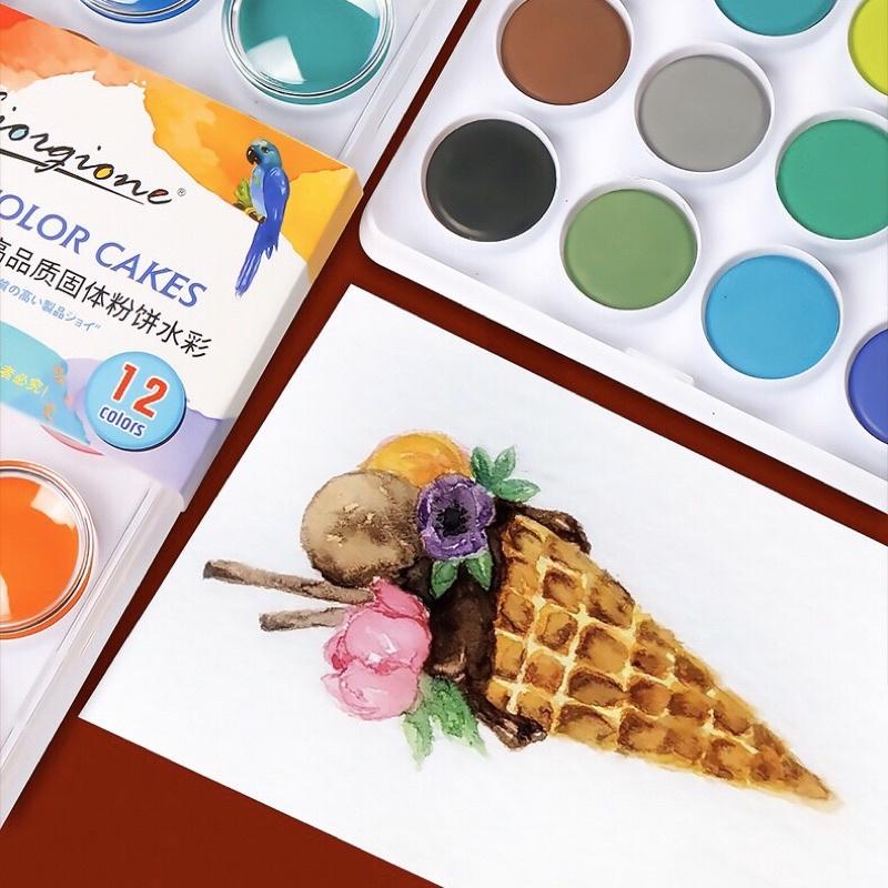 Màu nước Giorgione 24/36/48 màu