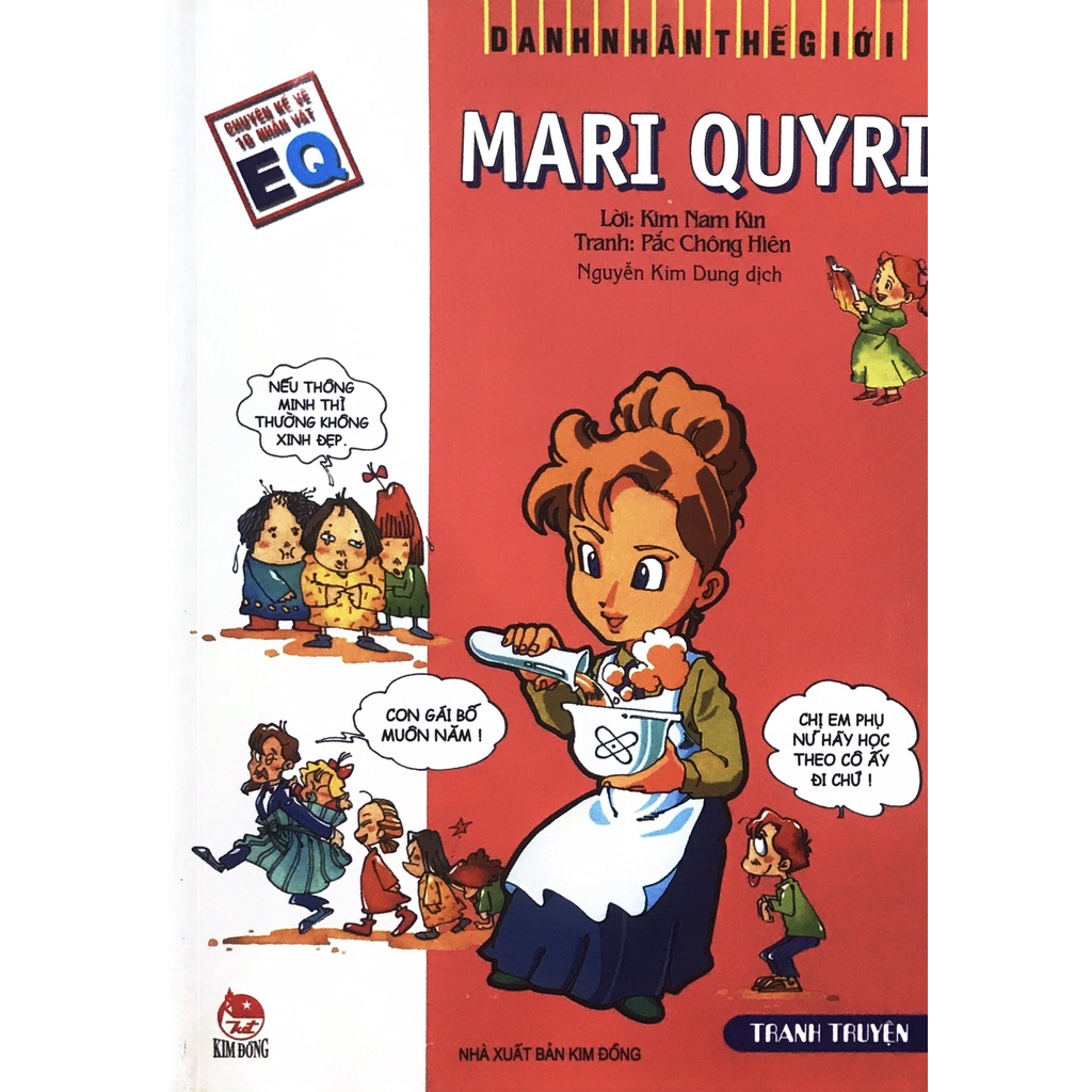 Sách - Danh nhân thế giới MARI QUYRI