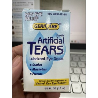 Nước mắt nhân tạo Artificial Tears 15ml