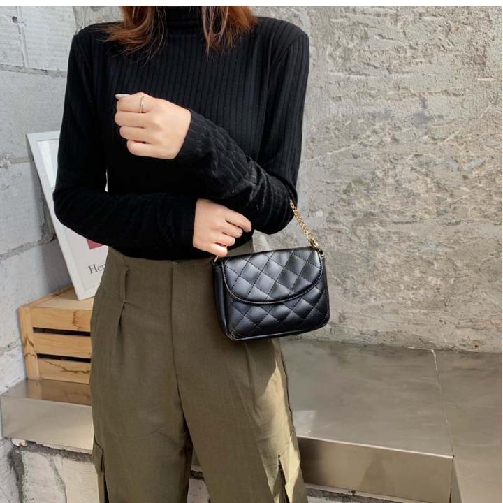 Túi bao tử đơn giản cao cấp dây xích túi đeo chéo nhỏ