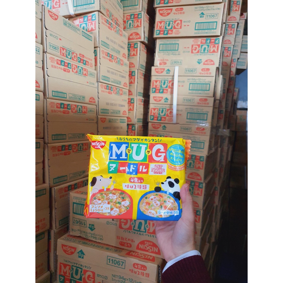 Mì ăn dặm Mug hàng chuẩn nội địa Nhật Bản Date T4/2024 SUNA store