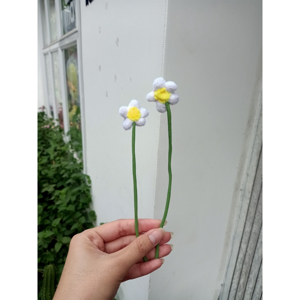 Hoa Nhí dễ thương, thân 15cm - gấu bông đình may